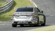 BMW M5 (G90) Facelift im Stil der Neuen Klasse als Erlkönig