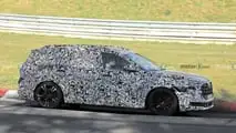 Audi Q9 (2026) Erlkönig auf dem Nürburgring