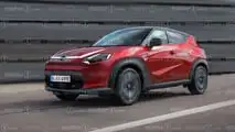 Nissan Juke eléctrico 2026, render Motor1.com