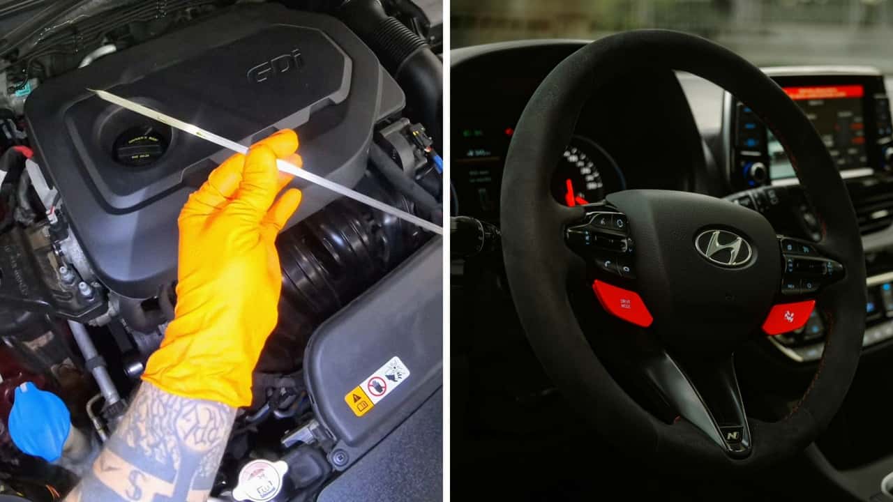Woman Brings car To Shop. Then The Mechanic Checks Her Dipstick And Decides To Take Care Of Her