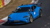 Porsche Taycan Turbo GT Manthey Kit Nurburgring Review