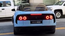 Primo avvistamento su strada della Ferrari Luce [VIDEO]