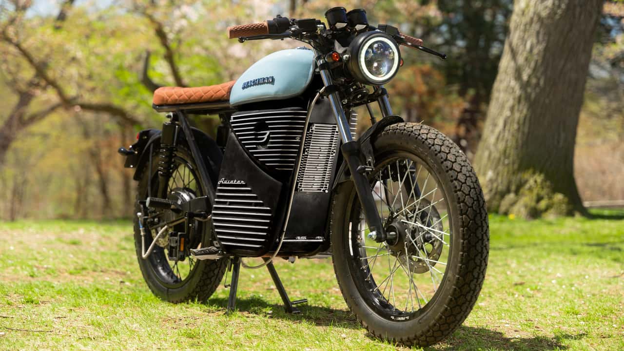 Beachman Aviator e-bike draws on 1960s cafe racer style — no licence needed