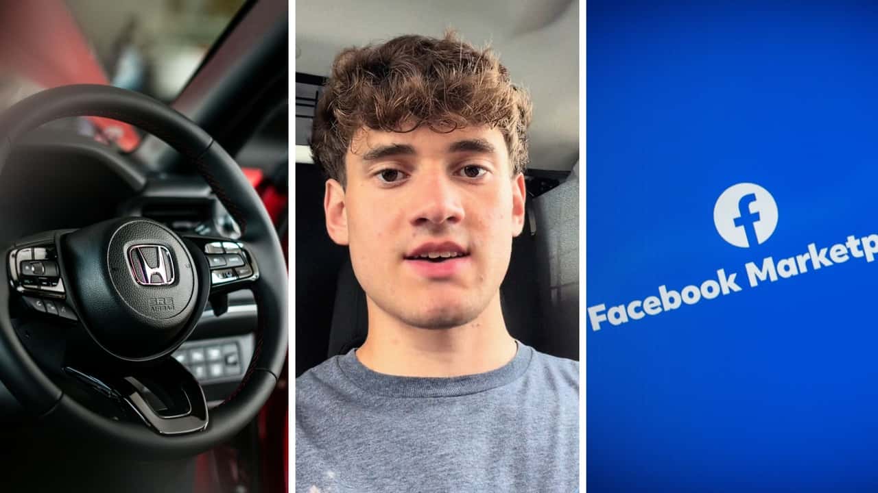 Man buys used Honda Civic