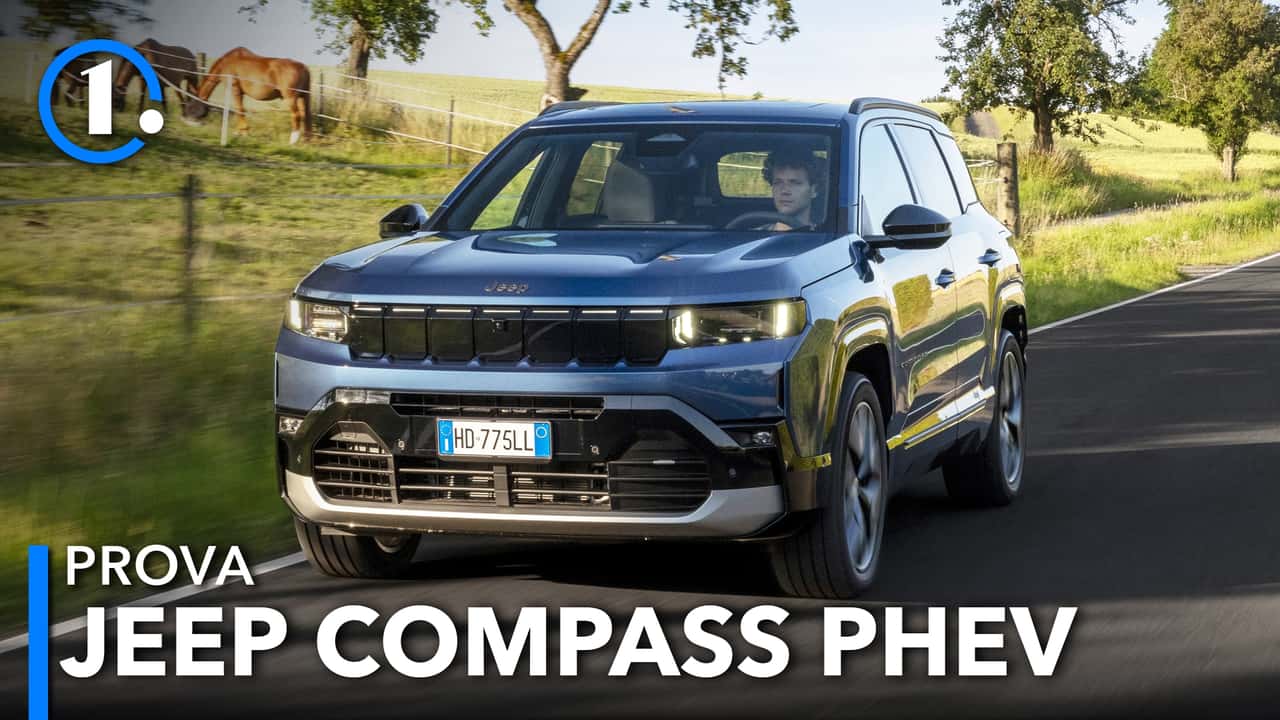 Jeep Compass ibrida plug-in, la prova su strada