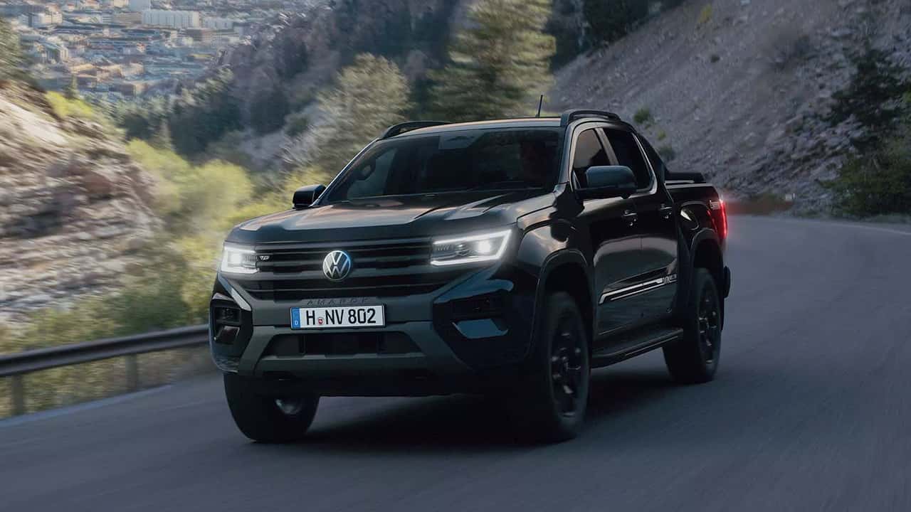 Il pick-up diesel di Volkswagen punta sul nero: Amarok Dark Label