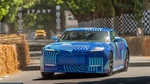 Camouflaged Jaguar Type 01 at the 2026 Goodwood Festival of Speed