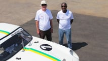 Jan Balder, piloto nas 1000 Milhas de 1966, e Crispim (foto de Jason Vogel)