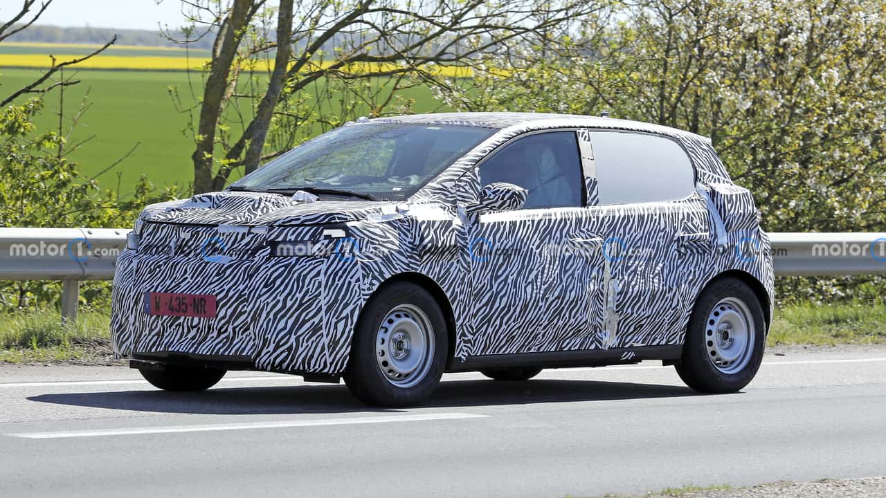 Dacia EV Einstiegsmodell (2027) Erlkönig