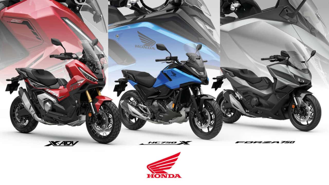 Honda 750 серии - новые цвета для Европы