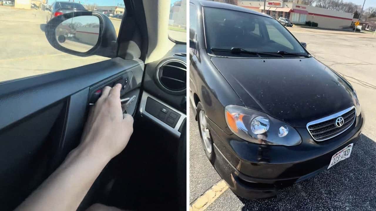 Man Spots Toyota Corolla On The Side Of The Road