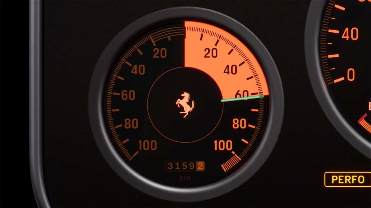 Ferrari Luce gauge