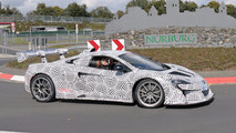 McLaren 675LT Race Car Spy Photos