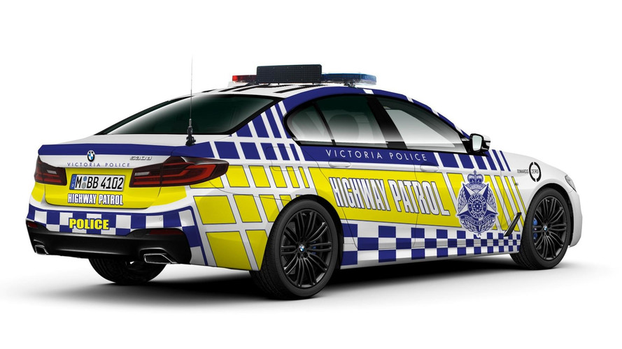 BMW 530d for Victoria Police in Australia