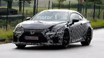 Lexus RC F Refresh Spy Photos
