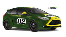 Green Filter USA Ford Focus ST for SEMA 21.10.2013