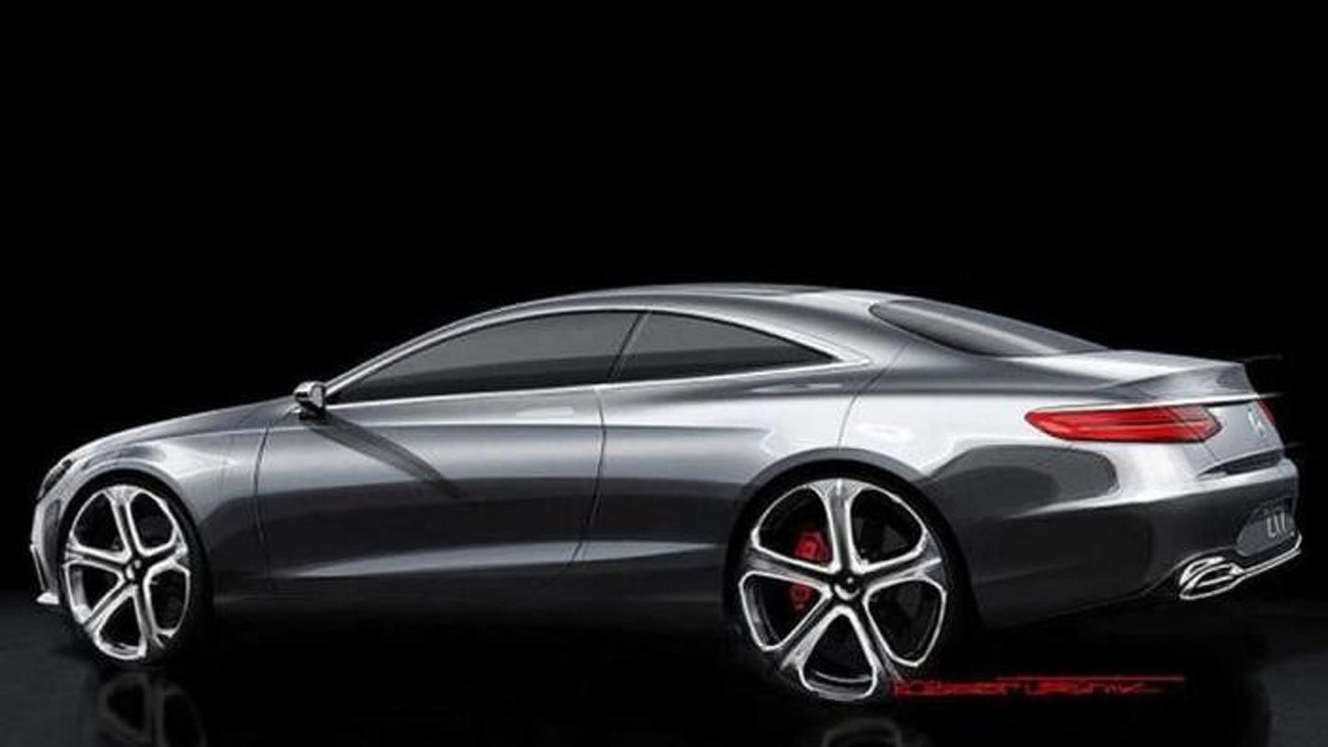Mercedes Benz S Class Coupe Concept Teased Video