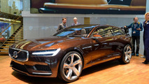 Volvo Concept Estate live in Geneva