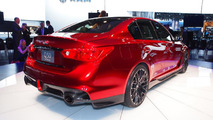 Infiniti Q50 Eau Rouge live at 2014 NAIAS