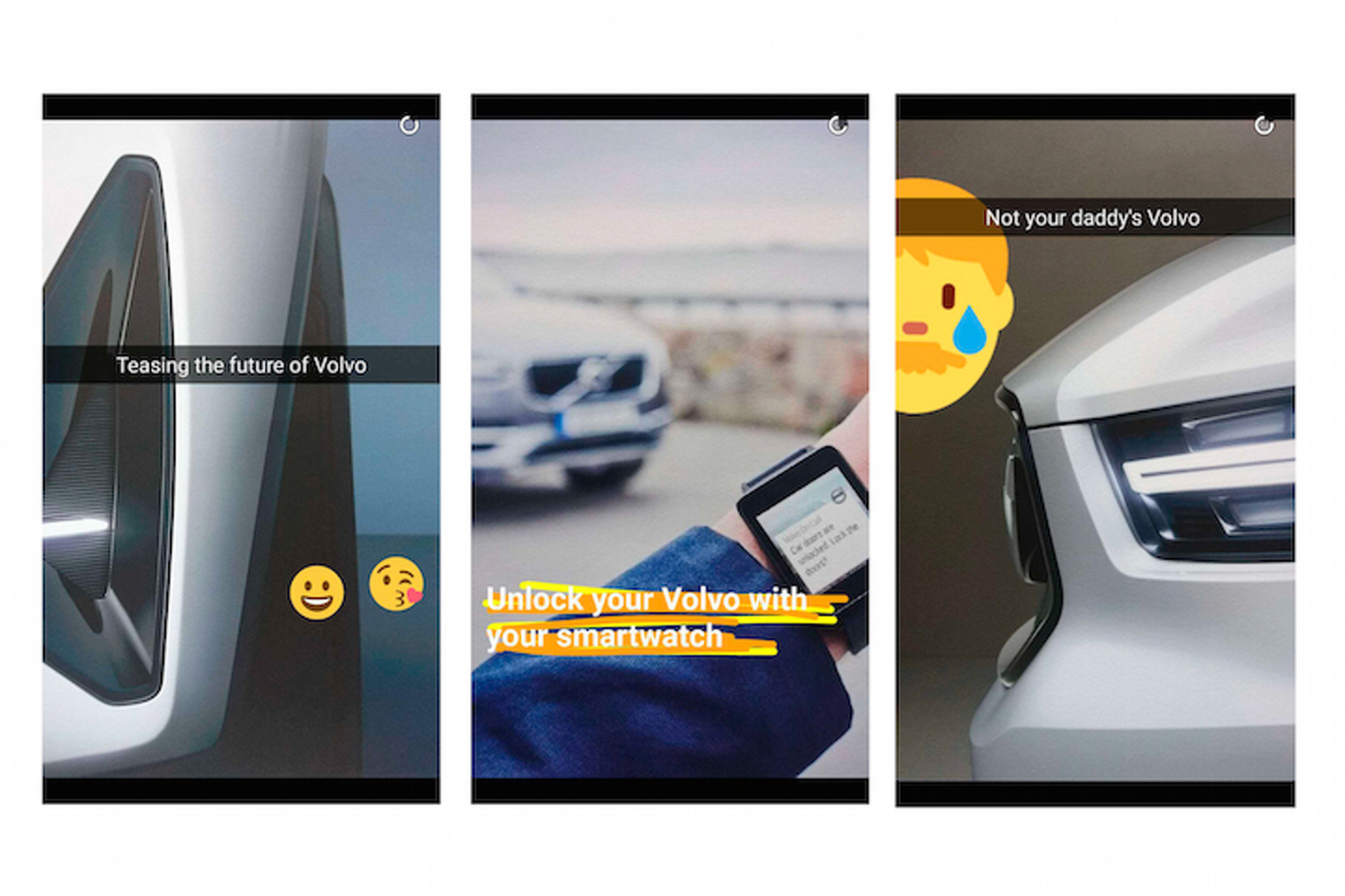 Volvo Teasing a New Model On Snapchat is Kind of Genius