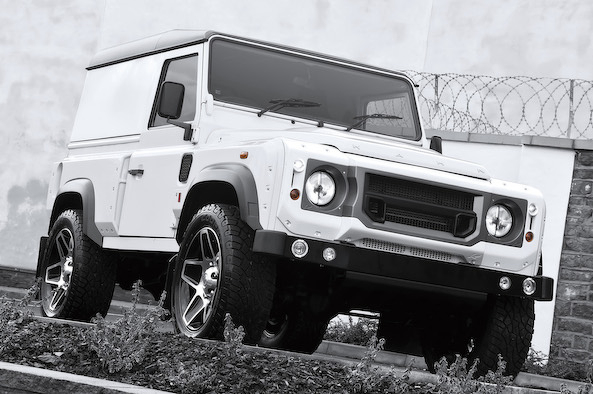 A. Kahn Delivers a Duo of Land Rover Defenders