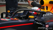 Pierre Gasly, pilote d'essais Red Bull Racing RB12 avec le halo