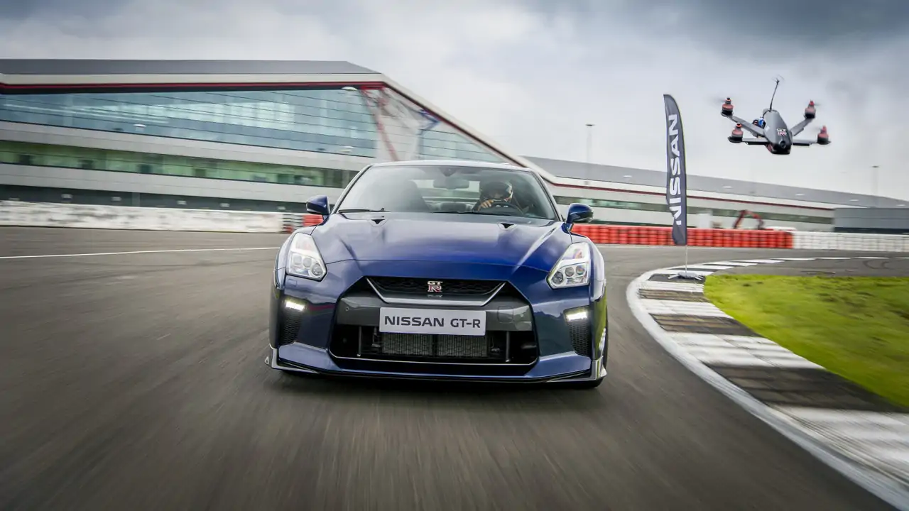 Nissan Gt R Drone Does 0 62 Mph In Just 1 3 Seconds