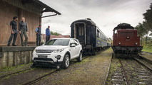Land Rover Discovery Sport tows 100-ton train