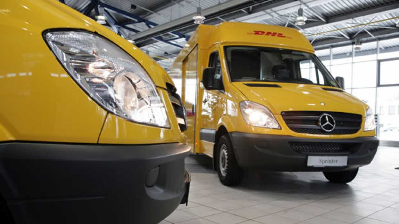 Deutsche Post DHL preferisce furgoni Mercedes