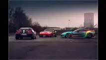 Bunte Power-Corvetten von BBM Motorsport