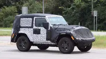 2018 Jeep Wrangler Two-Door Spy Photo