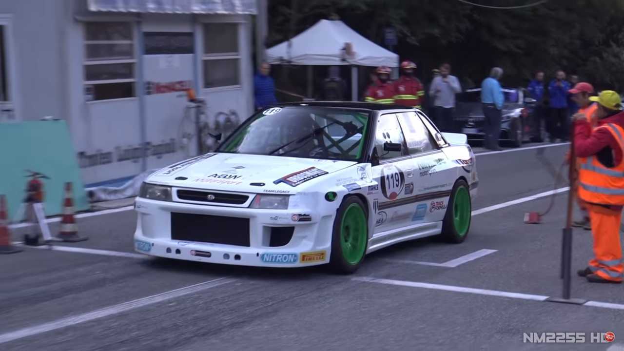 Hill Climb Masters launching hard