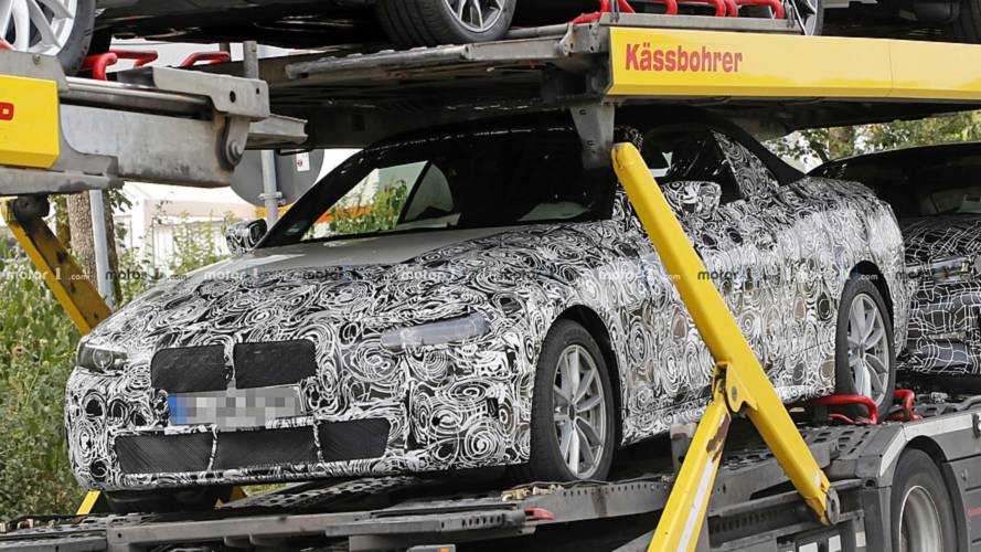New BMW 4 Series Convertible spy photo