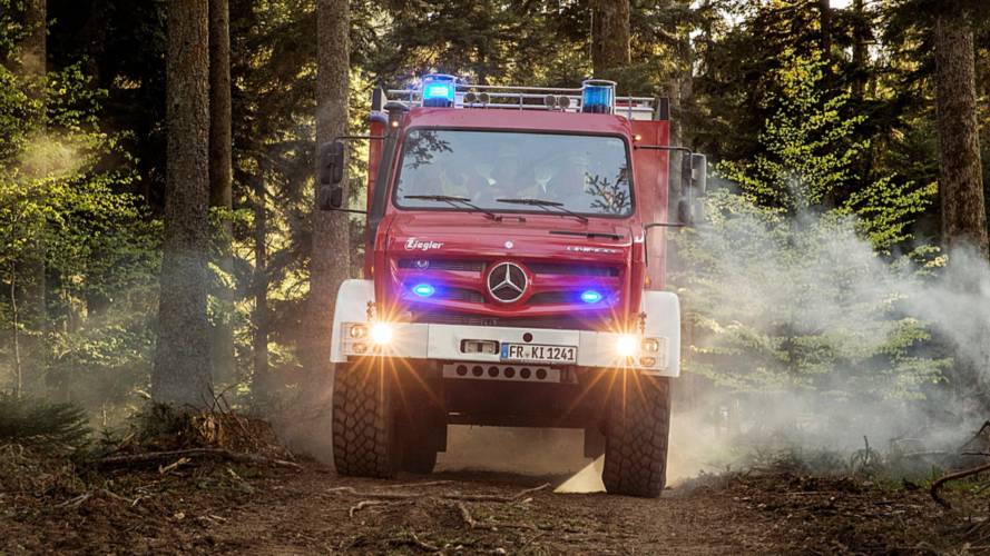 Mercedes-Benz Unimog Fire Truck