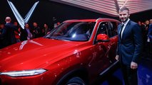 David Beckham joins Vinfast Paris Motor show 2018 debut