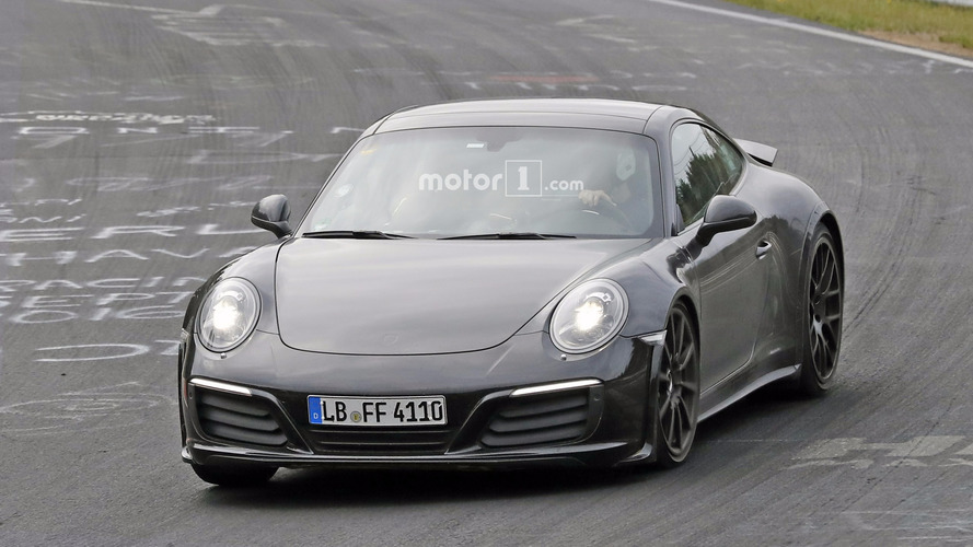 2019 Porsche 911 casus fotoğrafları