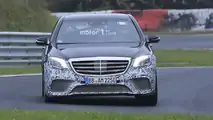 2017 Mercedes-AMG S63 facelift spy photo