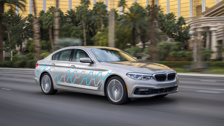 2017 BMW 5 Serisi otonom prototip