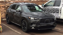 Infiniti QX50 casus fotoğrafları