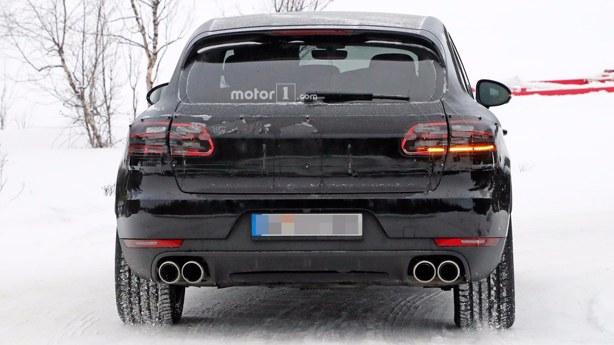 Makyajlı Porsche Macan casus fotoğrafları