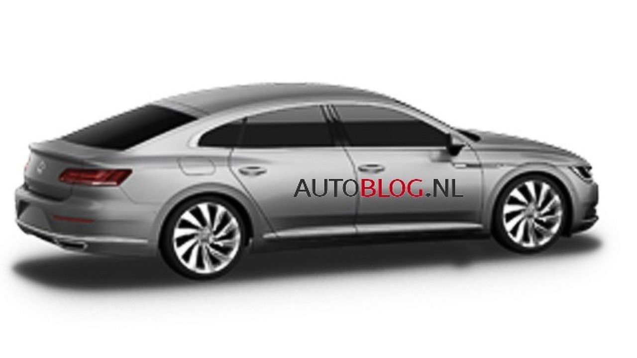 Vazou! Estas são as primeiras imagens do Volkswagen CC de nova geração