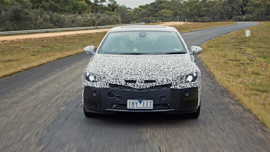 2018 Holden Commodore teaser