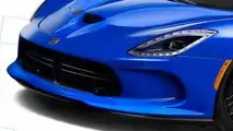Ortadan motorlu Dodge Viper render