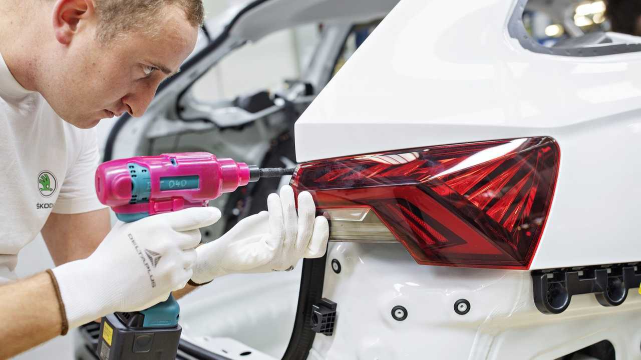 2020 Skoda Octavia production