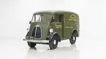 Morris JE van's inspiration, the iconic Morris J-type van