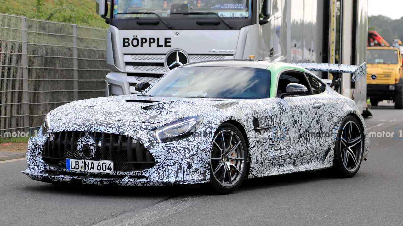 Mercedes-AMG GT R Black Series, fotos espíaí