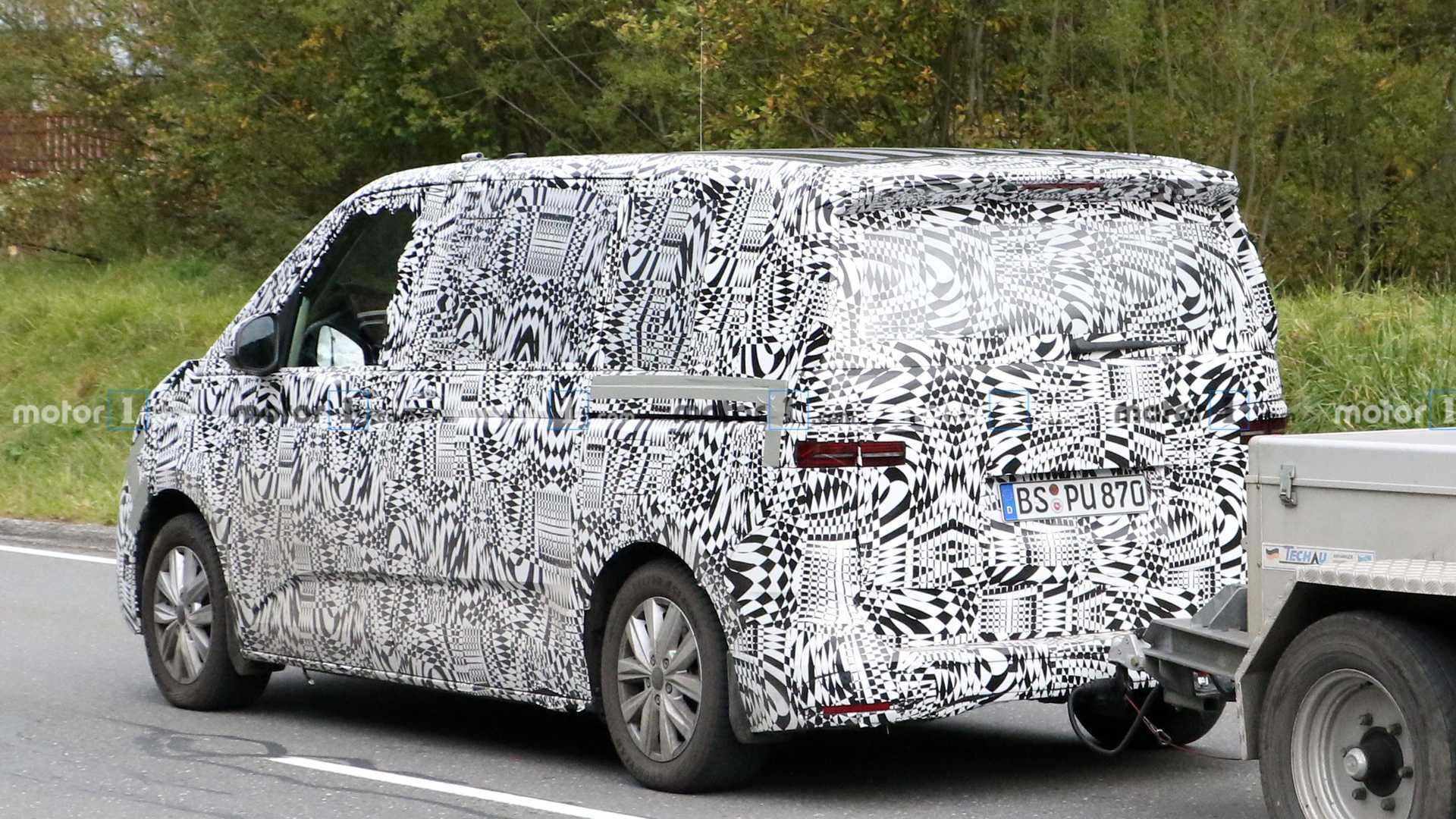 Volkswagen Transporter T7 Yeni Casus Fotoğraflar Fotoğraf Galerisi