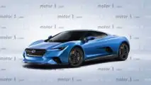 Subaru Mid-Engine Sport Car rendering