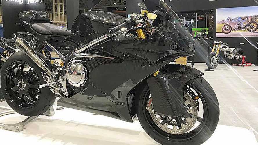 Norton Introduces New Baby V4, The Superlight