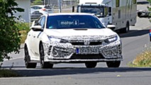 Honda Civic Type R Facelift Spy Photos